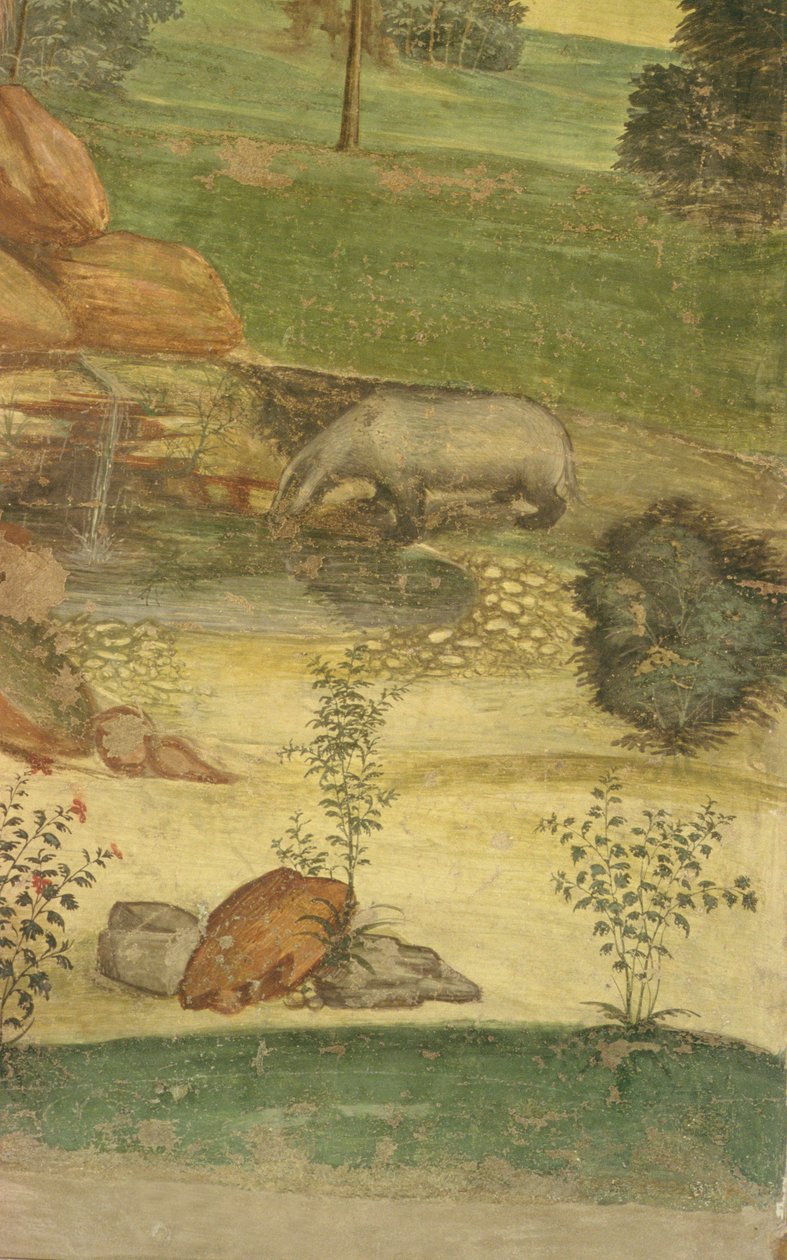 La vie de Saint Benoît (détail) - L. and Sodoma, G. Signorelli