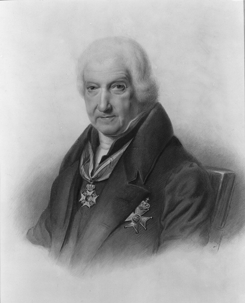 Jacques de Guise, Chroniques de Hainaut, frontispice - L.A. Vincent