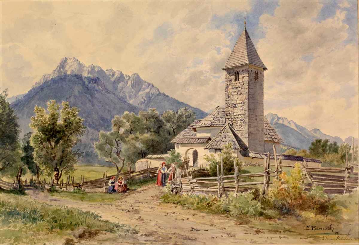 Église de Saint Thomas à Rateče - Ladislav Benesch