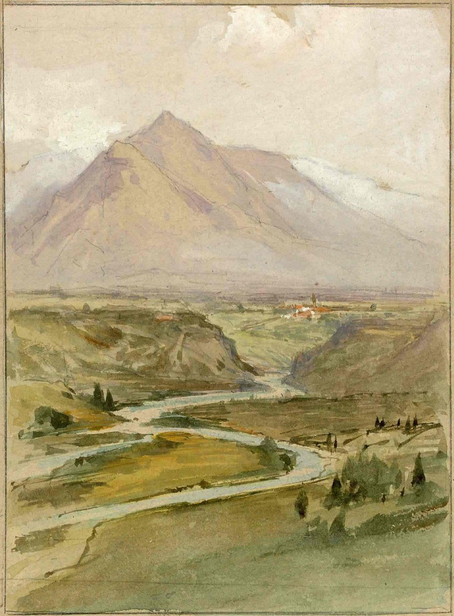 Vue sur la vallée de la Save près de Radovljica - Ladislav Benesch