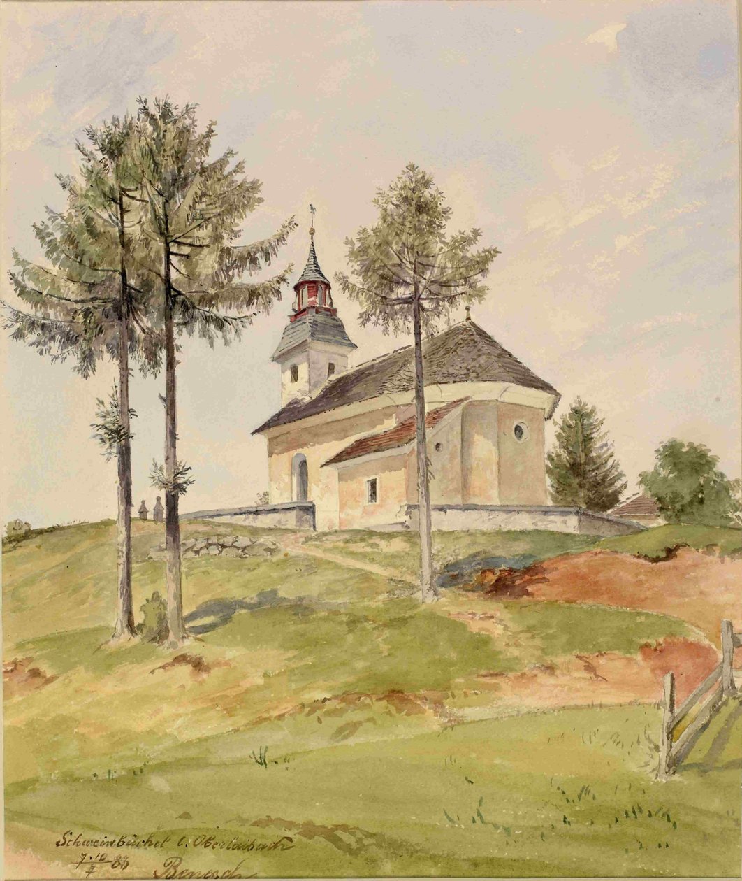 Sinja gorica-église de Saint Job - Ladislav Benesch