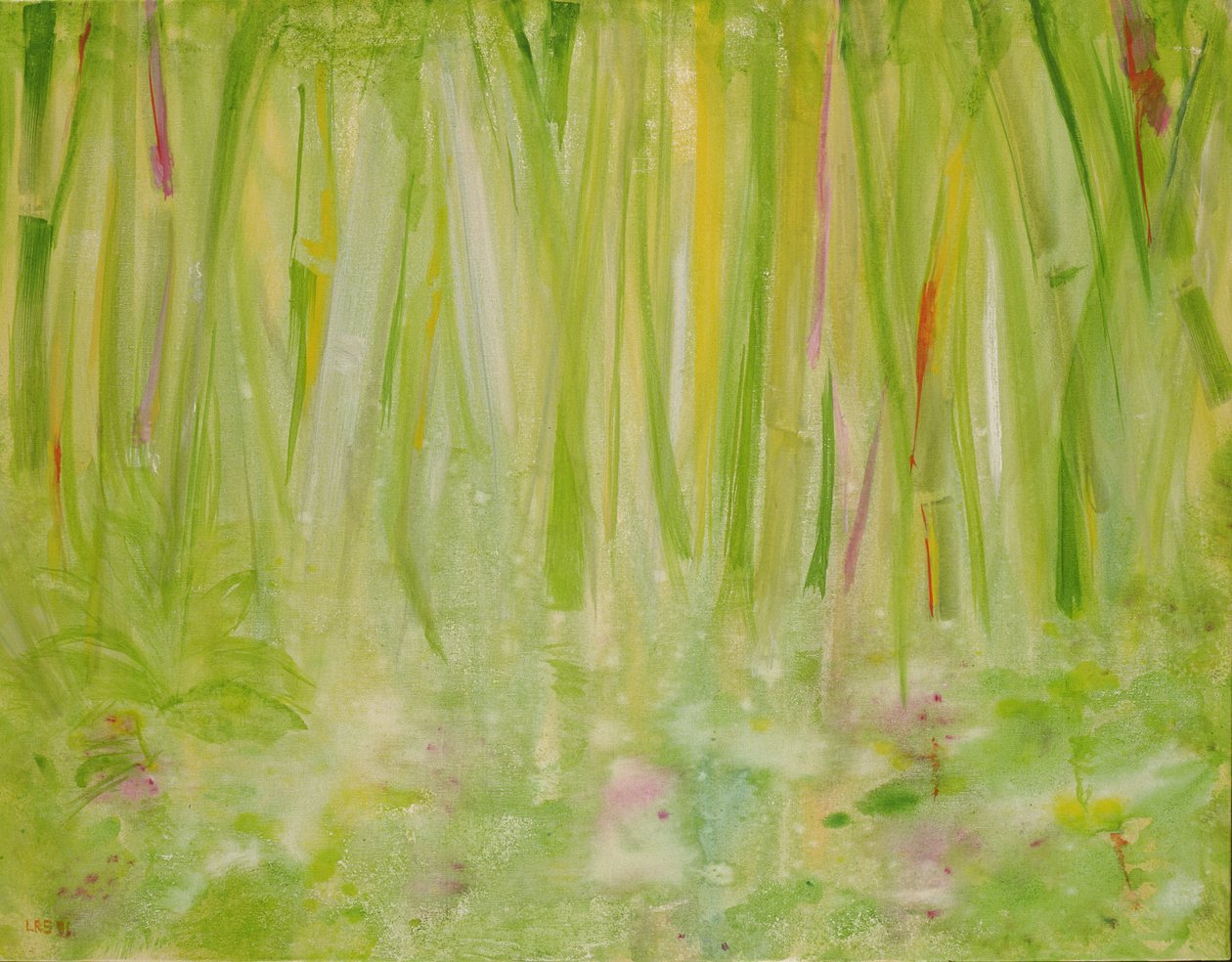 Impression de la forêt tropicale, 1991 - Laila Shawa