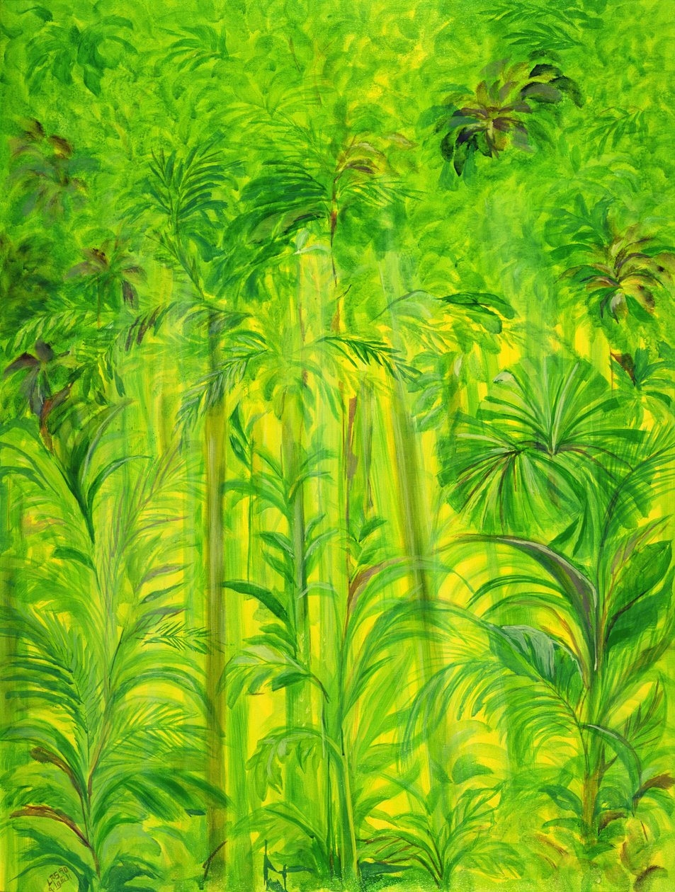 Forêt tropicale, Malaisie, 1990 - Laila Shawa