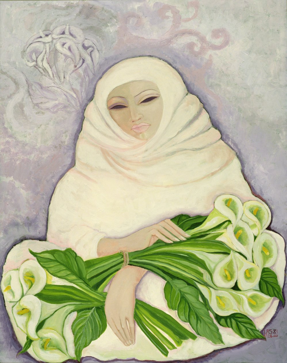 Le Vendeur de lys, 1989 - Laila Shawa