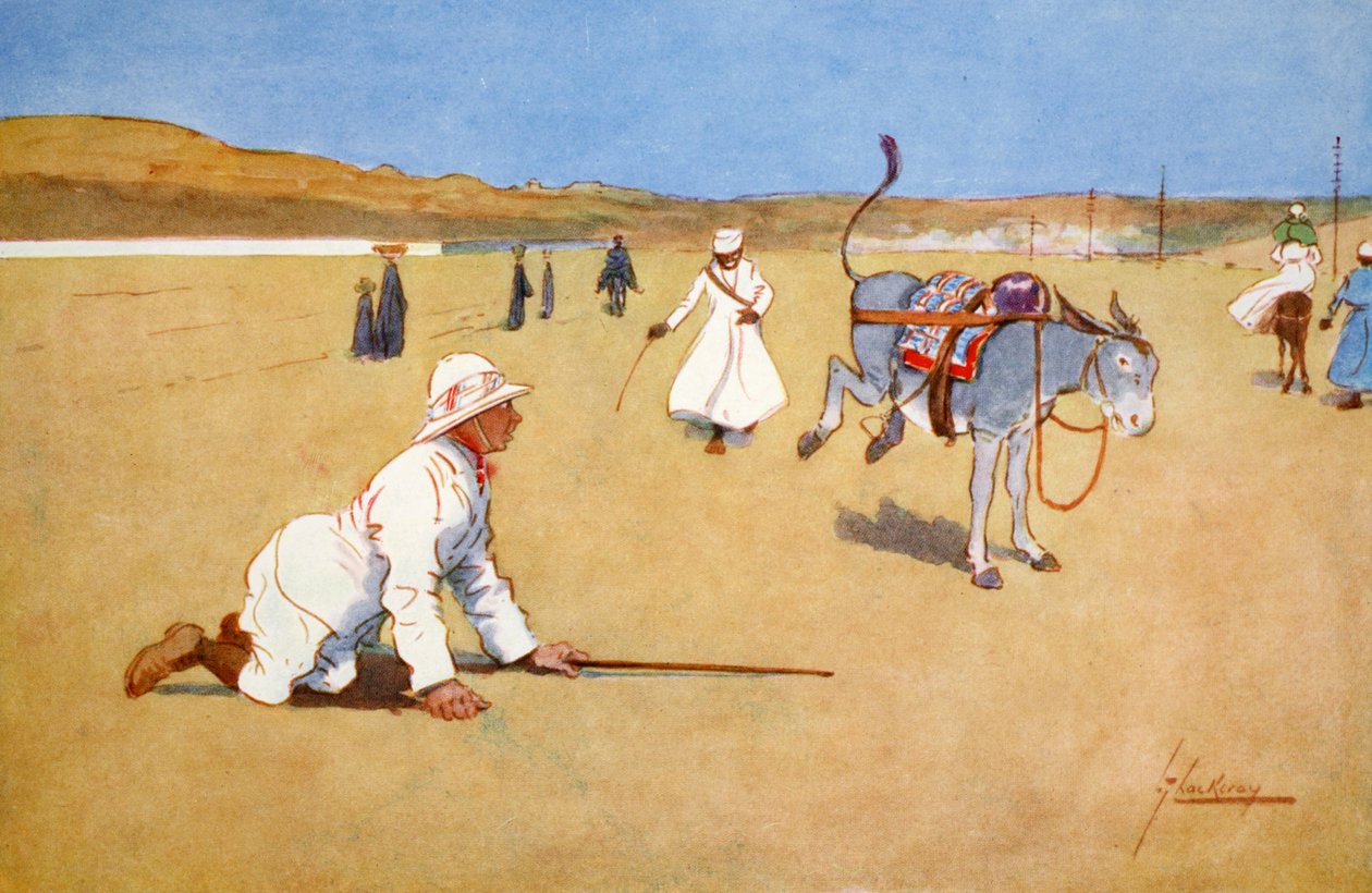 Sur la route du barrage, Assouan - Lance Thackeray