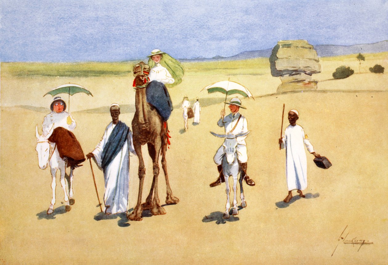 Autour des Pyramides, 1908 - Lance Thackeray