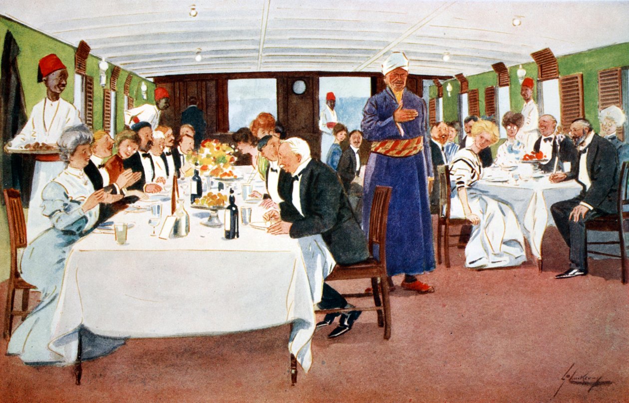 Le discours après le dîner, 1908 - Lance Thackeray