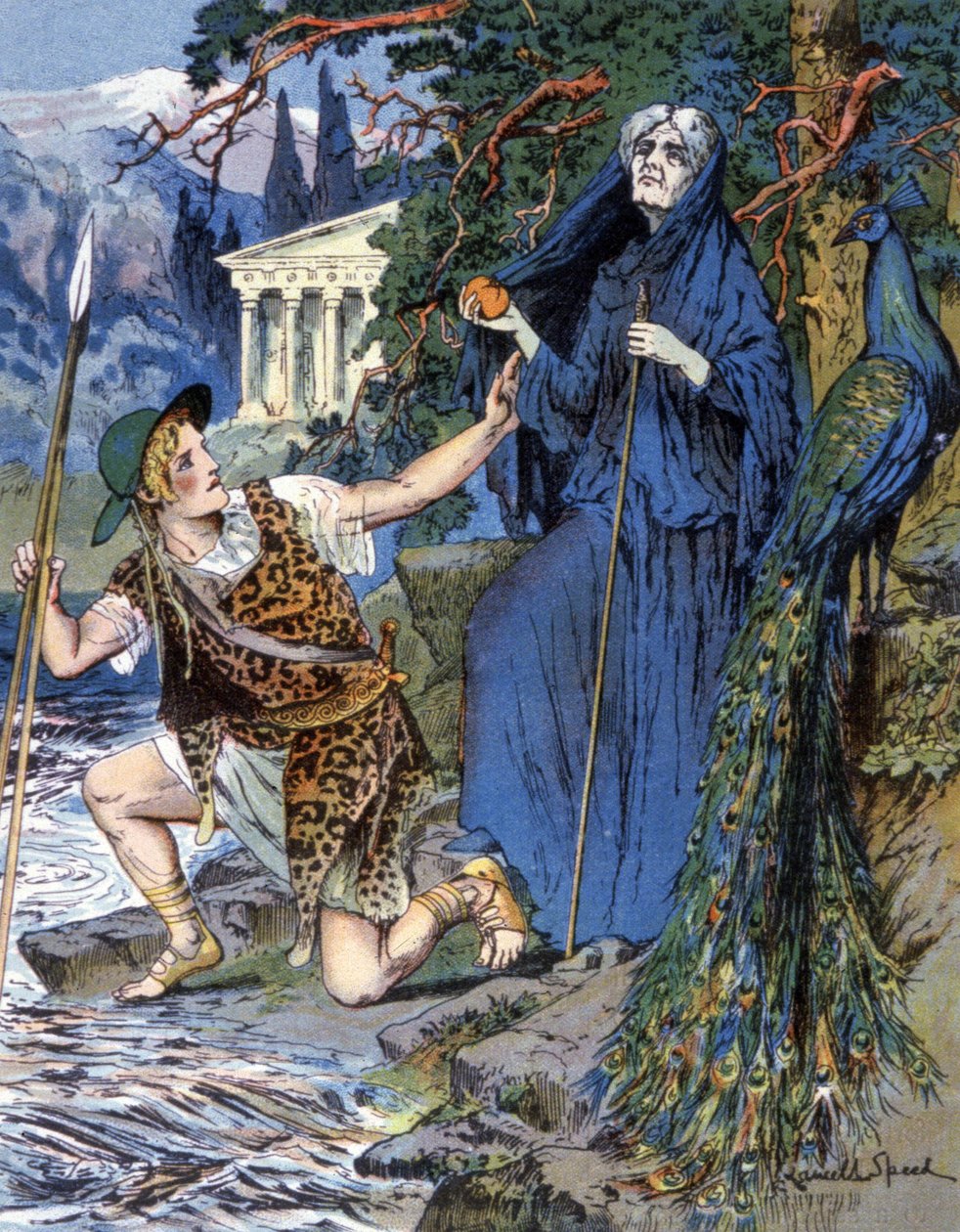 Jason et Héra, vers 1900 - Lancelot Speed