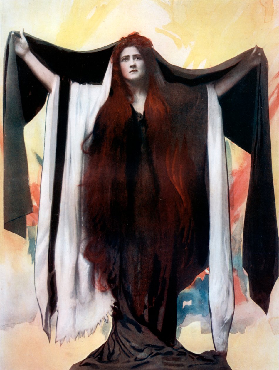 Maud Jeffries dans Hérode, vers 1902 - Langfier Photo