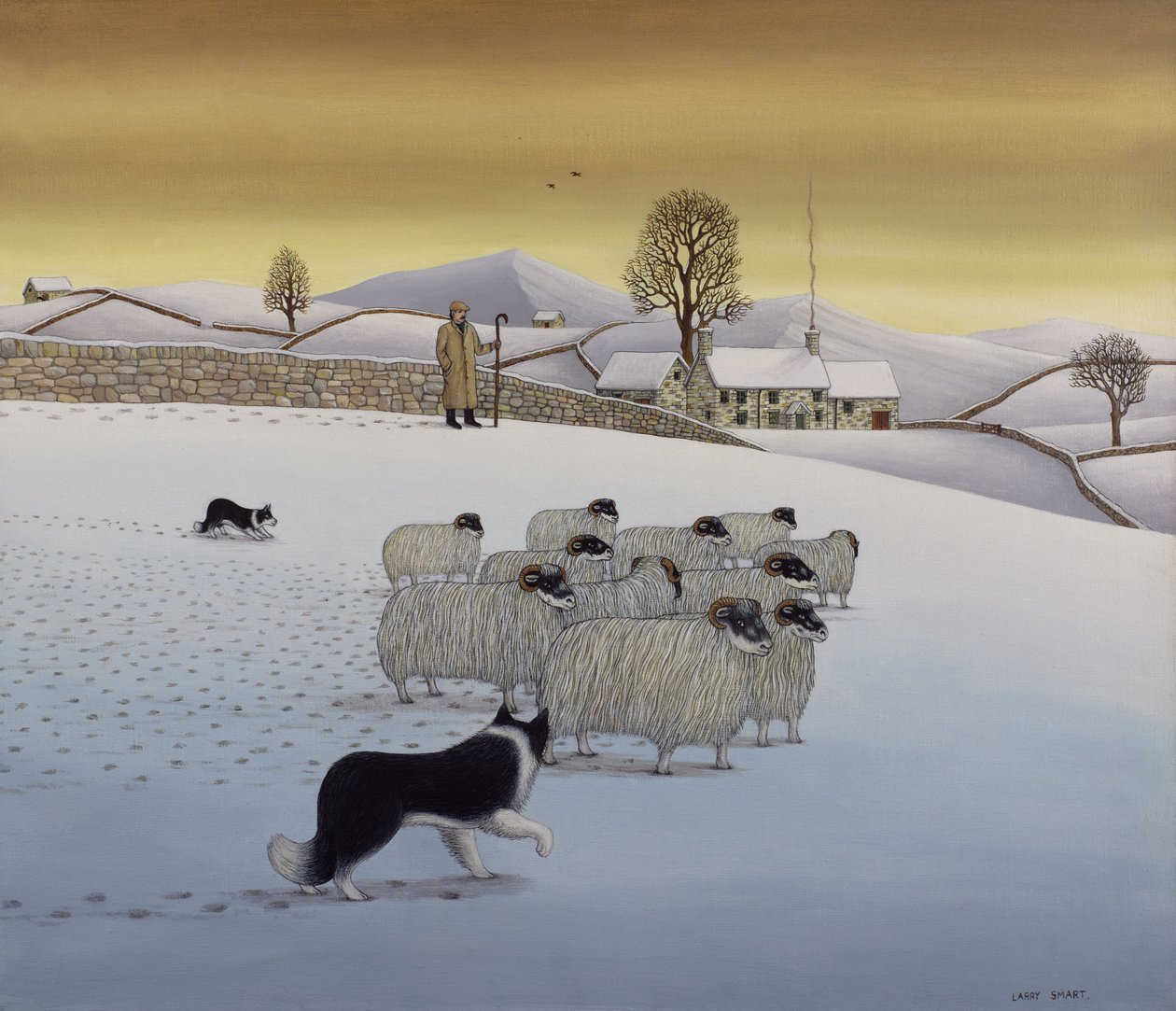 Les collines en hiver, 1984 - Larry Smart