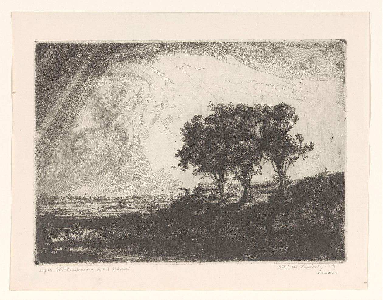 Les trois arbres - Lars Erik Husberg