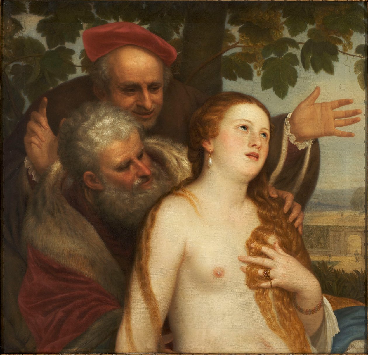 Copie de la Suzanne de Tizian à son bain - Lars Hansen