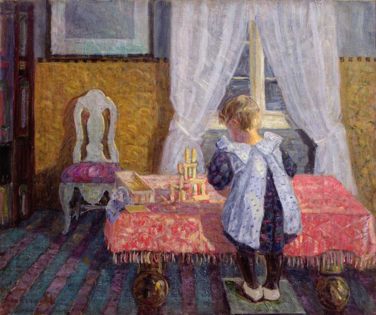 Ingrid dans le salon, Skjellerud - Lars Jorde