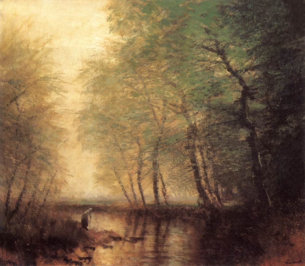 Scène au bord de l