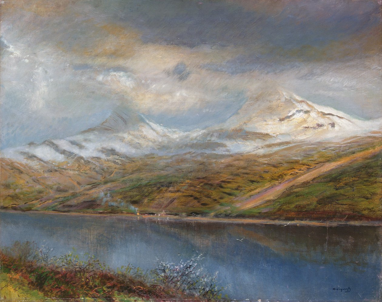 Paysage dans les montagnes des Tatras - Laszlo Mednyanszky