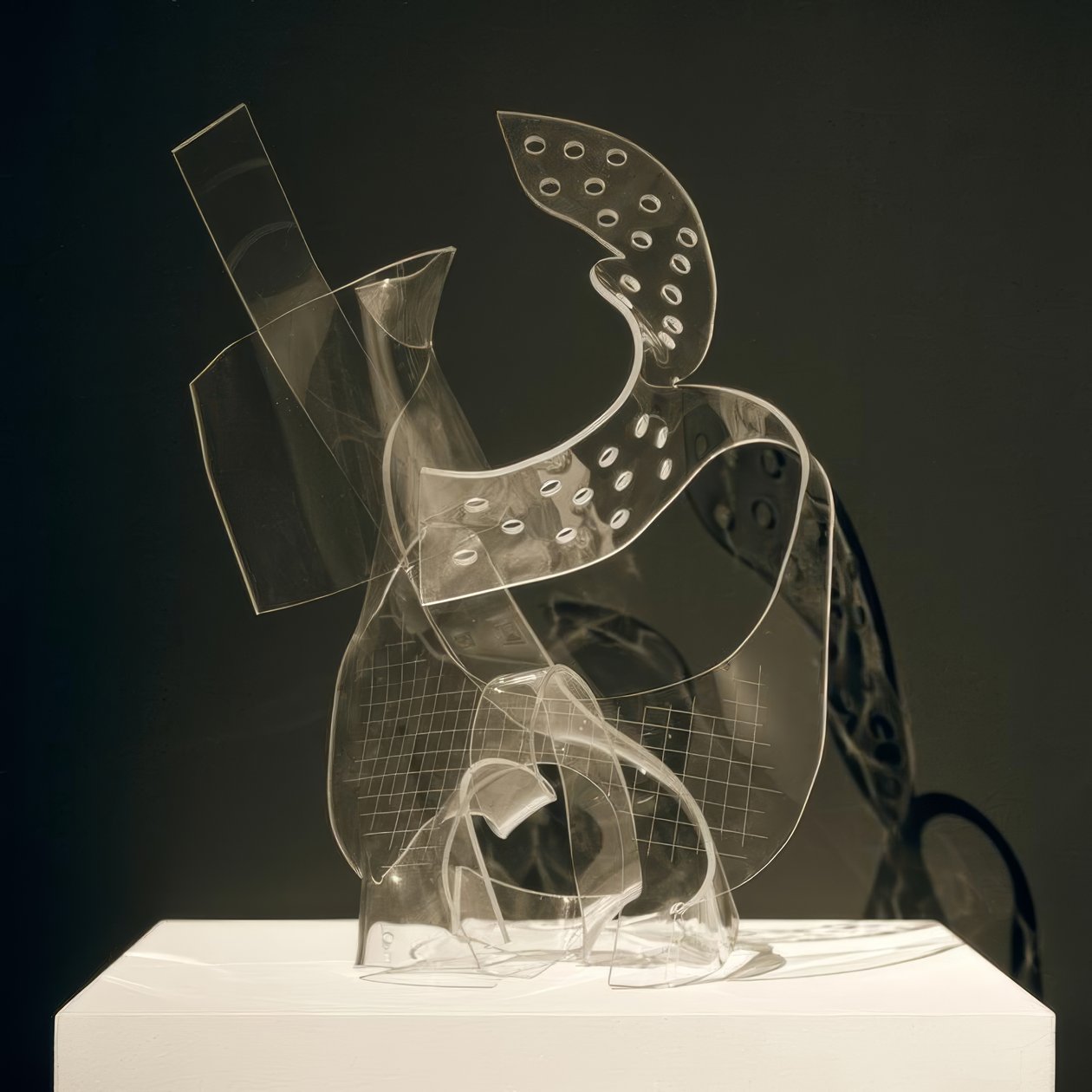 Spirale / Sculpture en plexiglas (réplique) - Laszlo Moholy Nagy