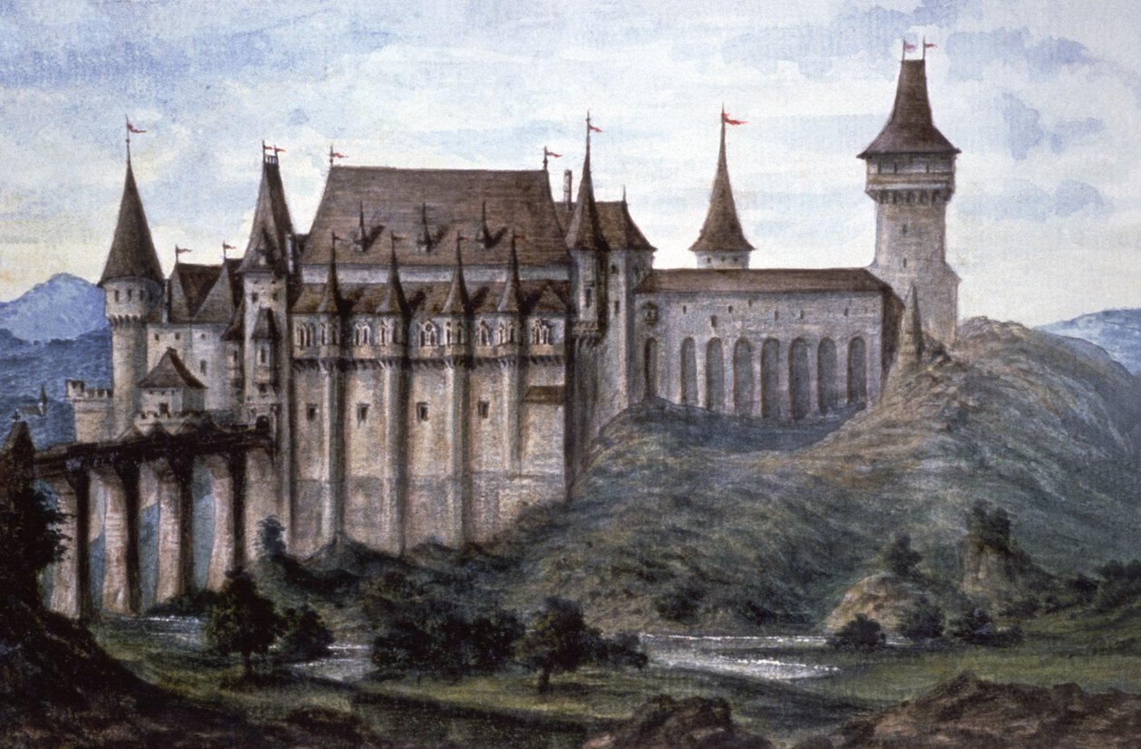 Château à Vajdahunyad - Laszlo Than