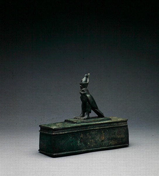 Reliquaire de faucon - Late Period Egyptian