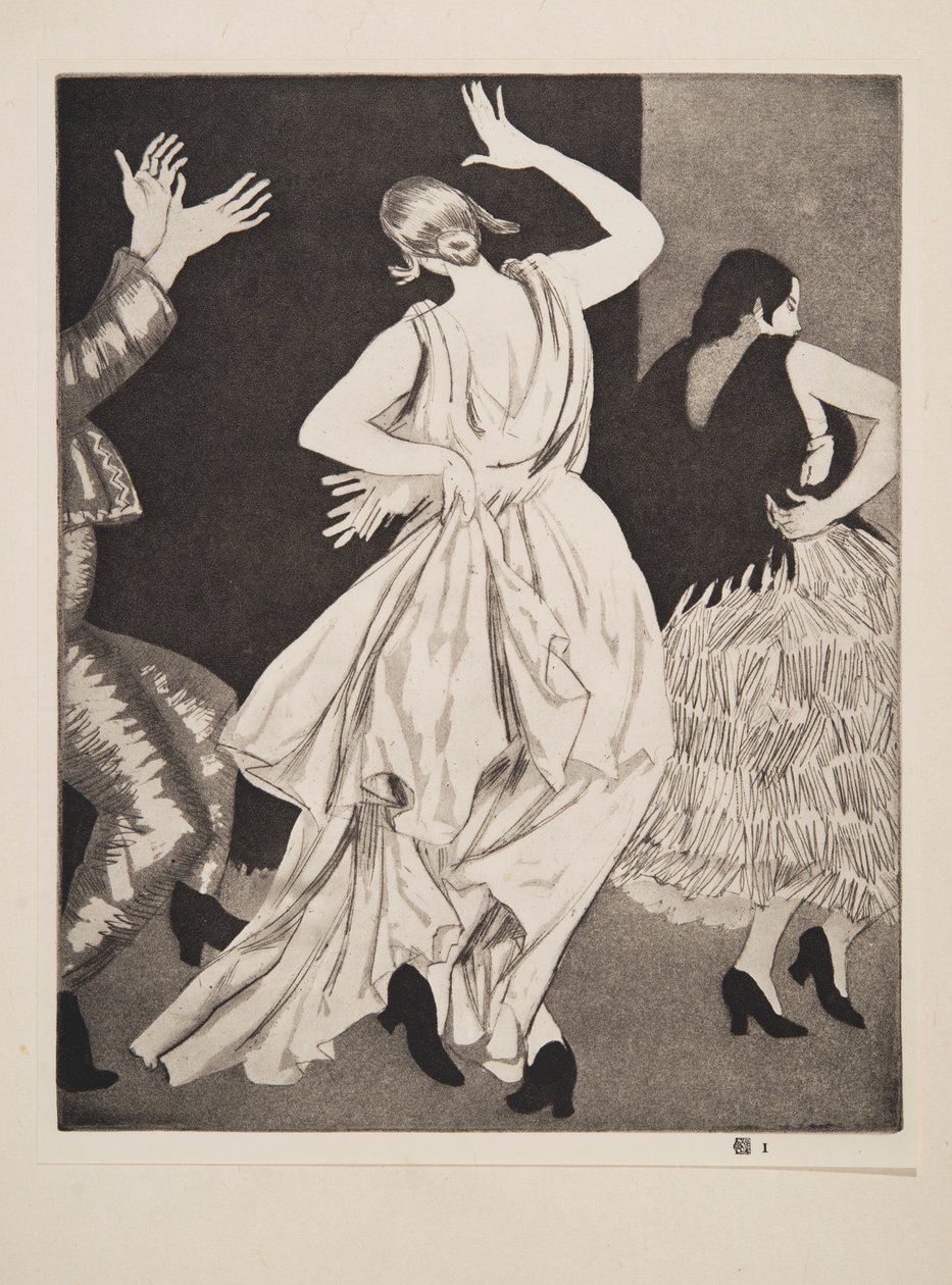 Danseuse espagnole n° 1 - Laura Knight