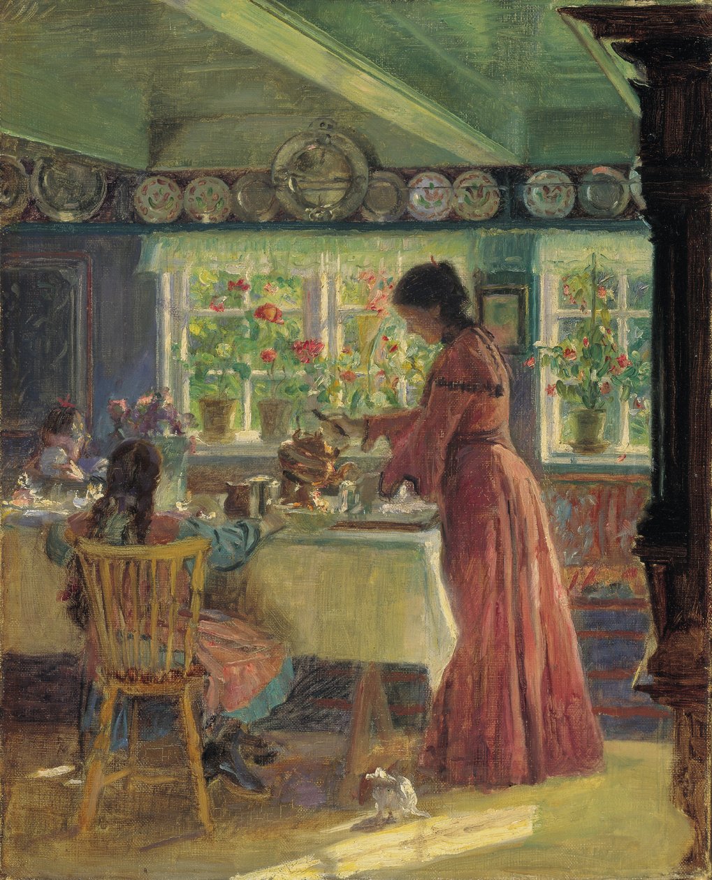 Verser le café du matin - Laurits Regner Tuxen