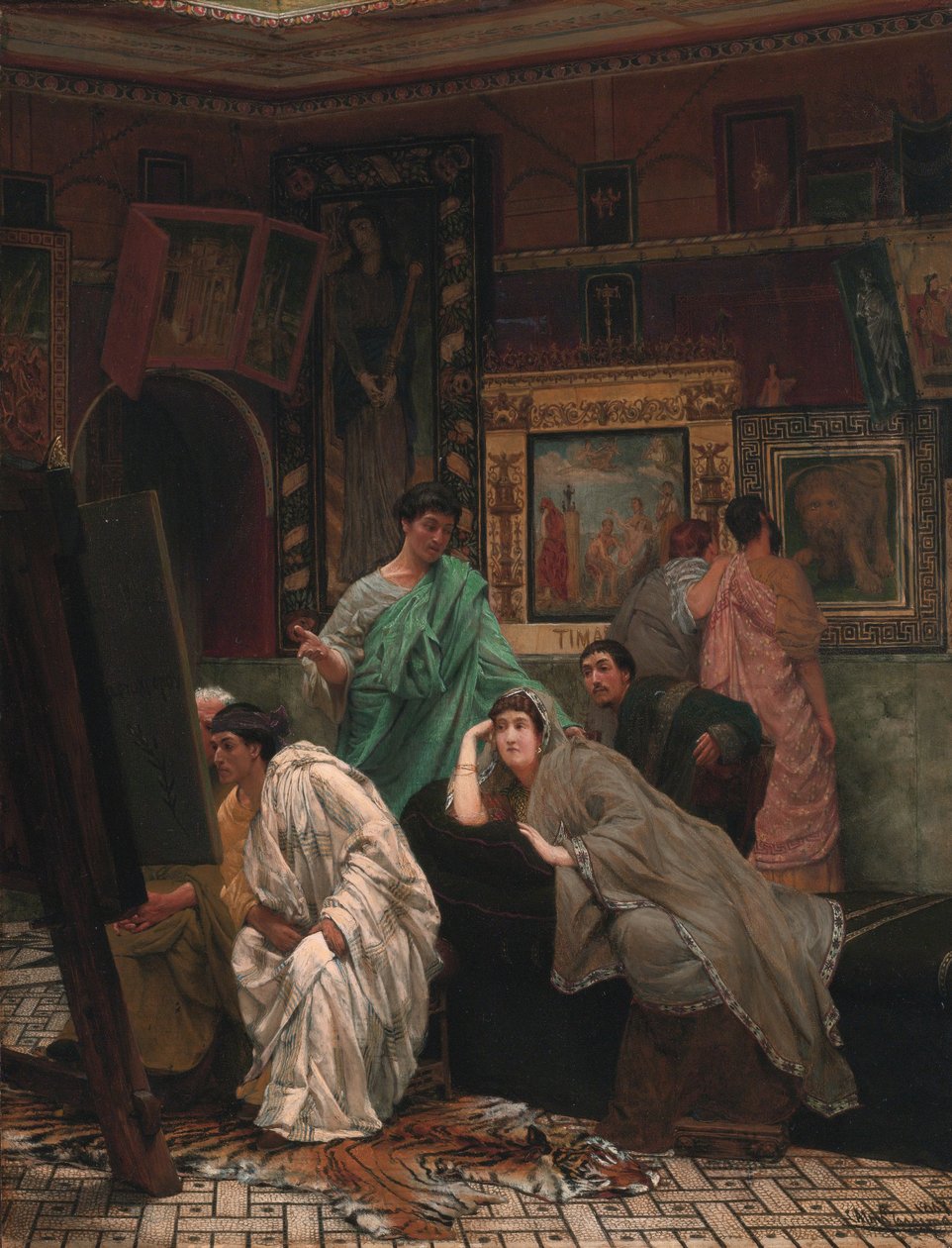 Une collection de tableaux à l