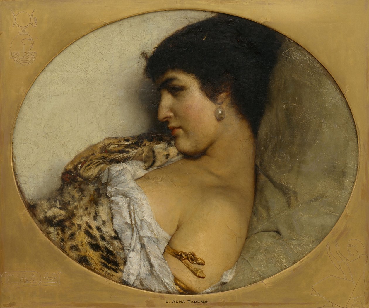 Cléopâtre, 1875 - Lawrence Alma Tadema