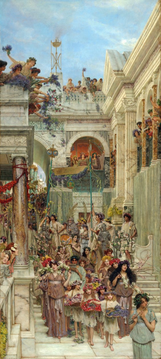 Printemps - Lawrence Alma Tadema