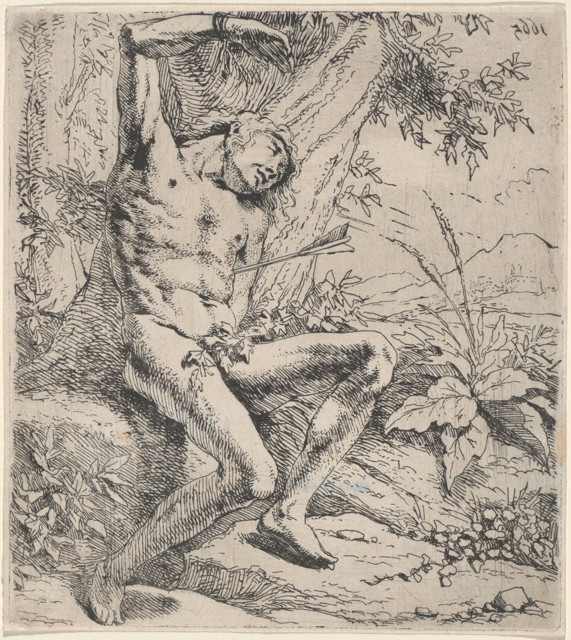 Saint Sébastien - Leendert van der Cooghen