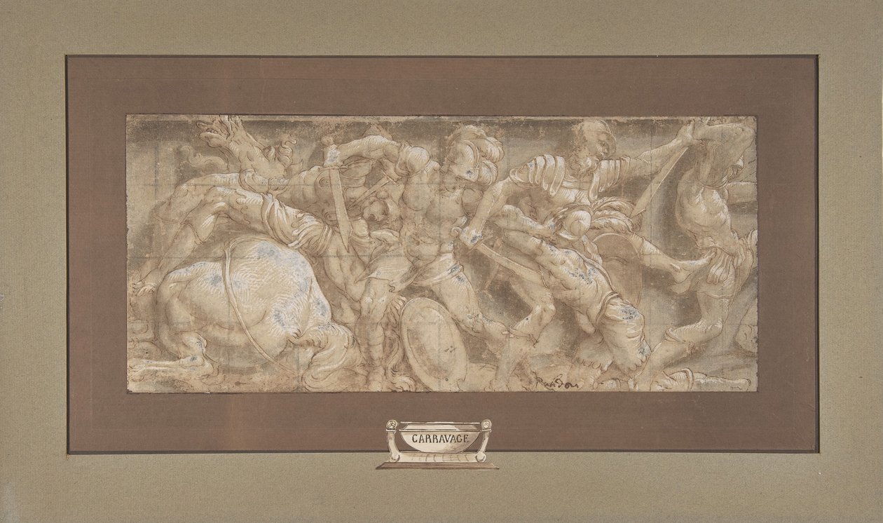 Scène de bataille, 1511-87 - Lelio Orsi