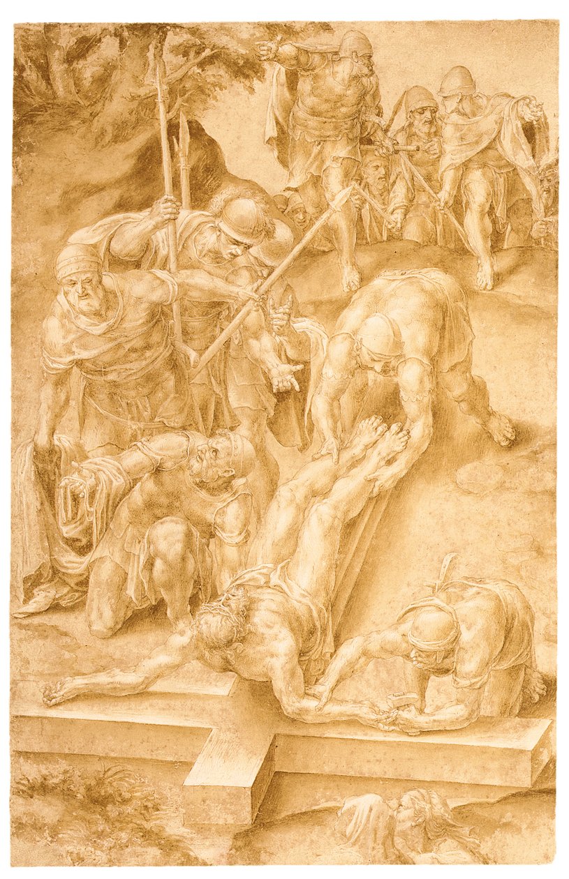 Christ cloué sur la croix - Lelio Orsi da Novellara