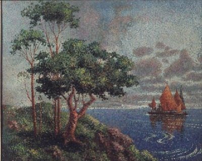 Les bateaux à voile, 1887 - Leo Gausson