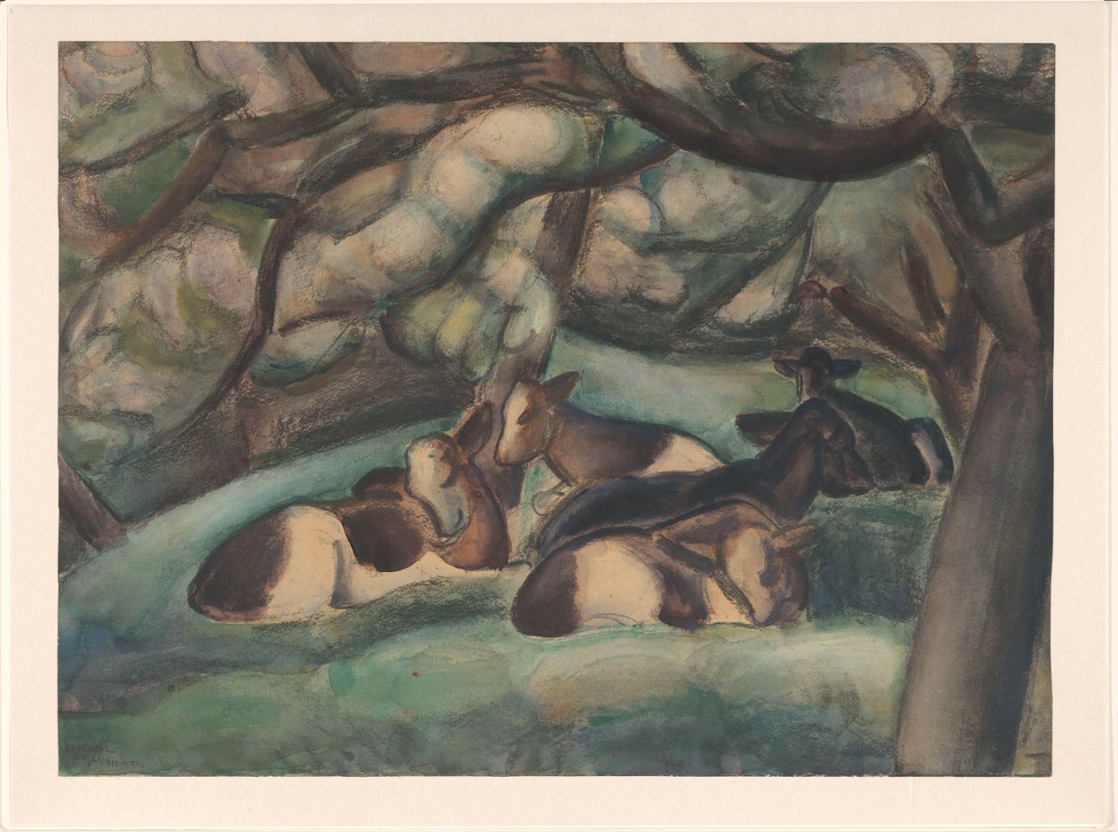 Vaches dans la Beemster - Leo Gestel