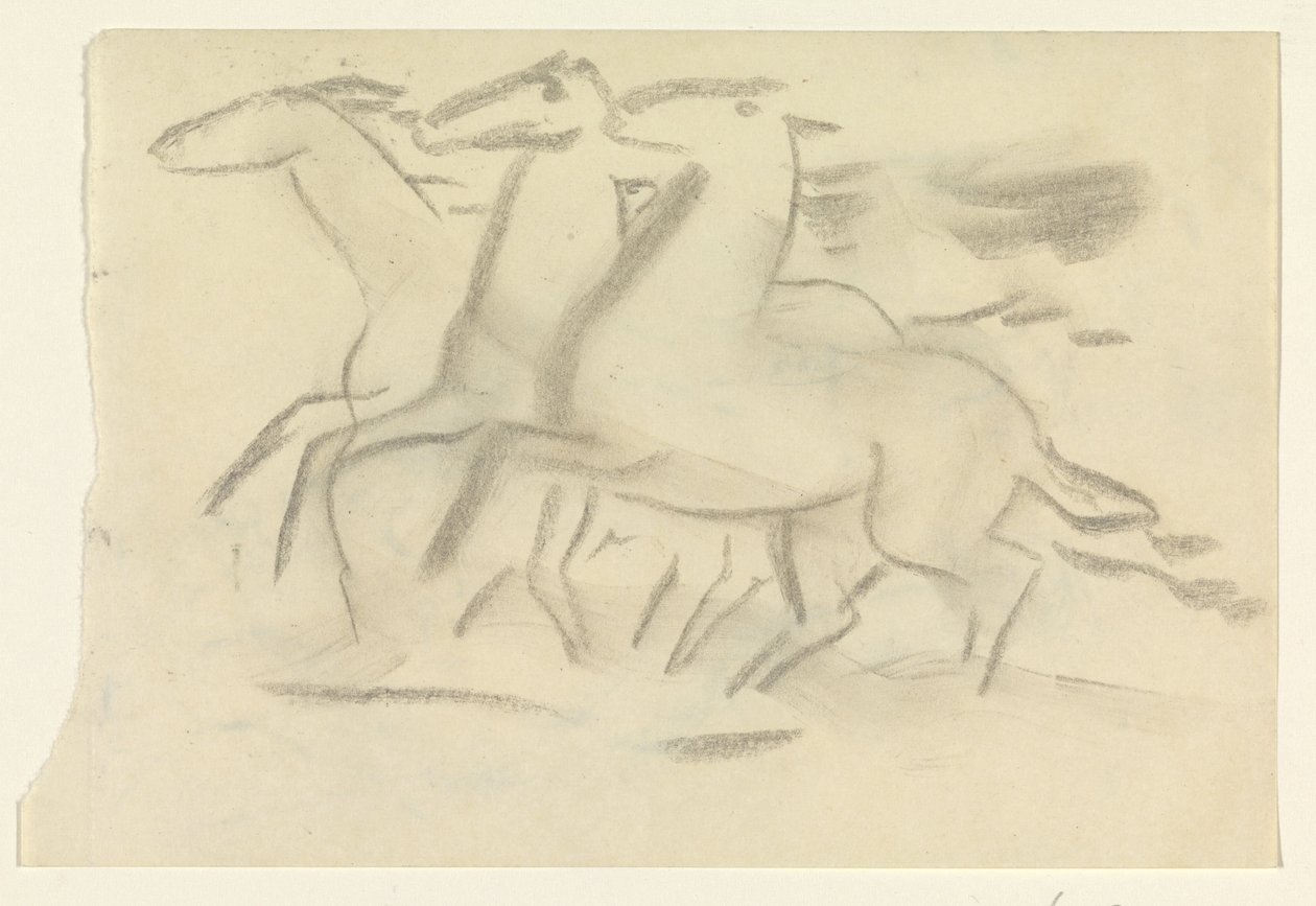 Chevaux courant - Leo Gestel