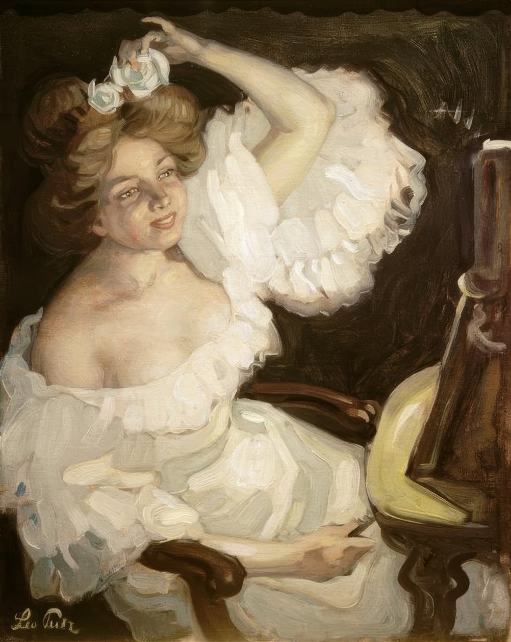Devant le miroir - Leo Putz
