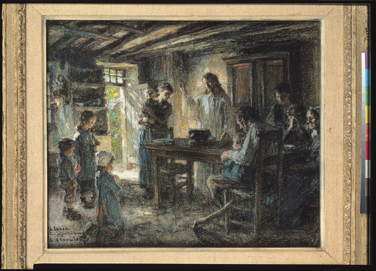 Christ avec les doux, 1903-04 - Leon Augustin Lhermitte