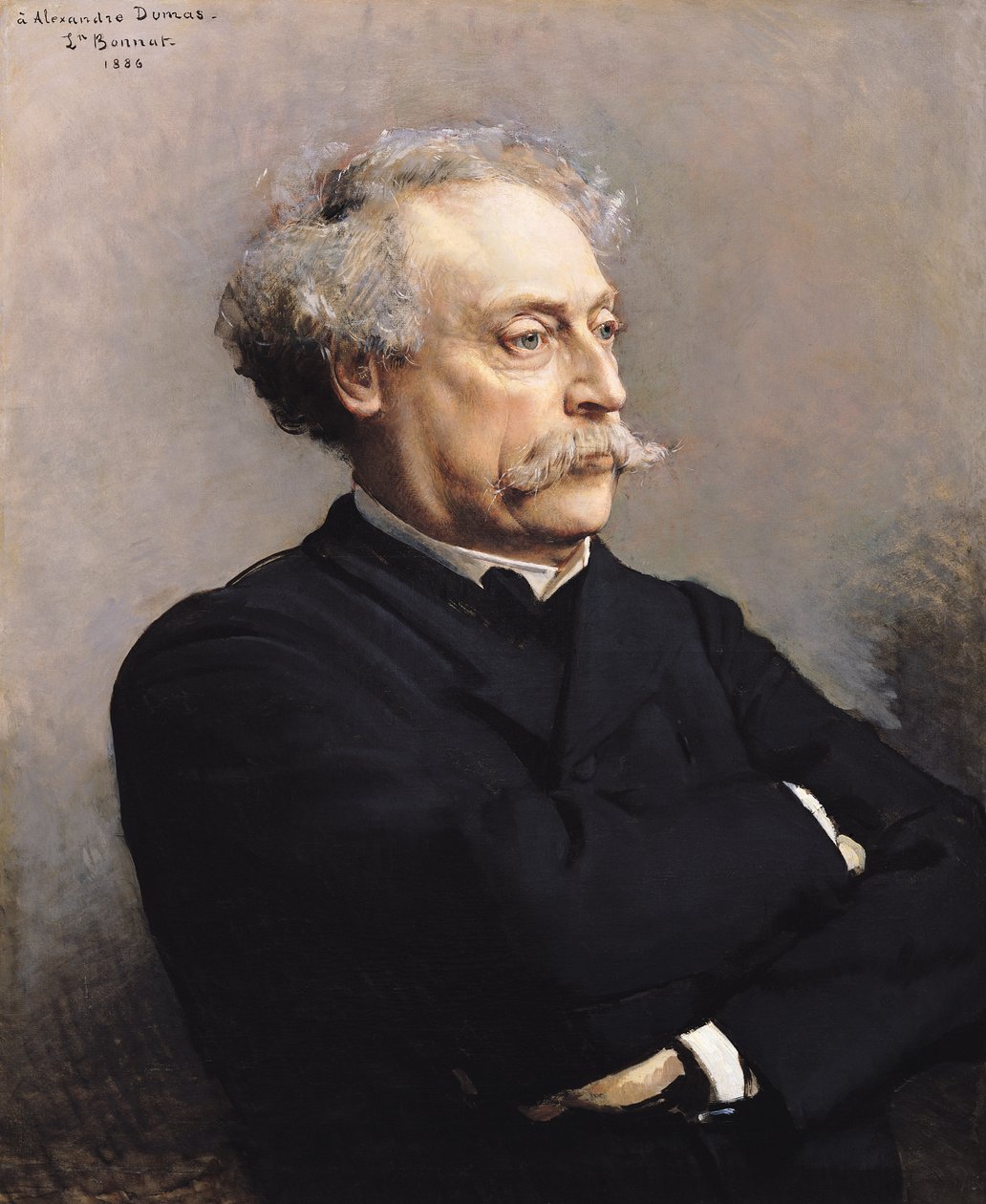 Alexandre Dumas Fils (1824-95) 1886 - Leon Joseph Florentin Bonnat