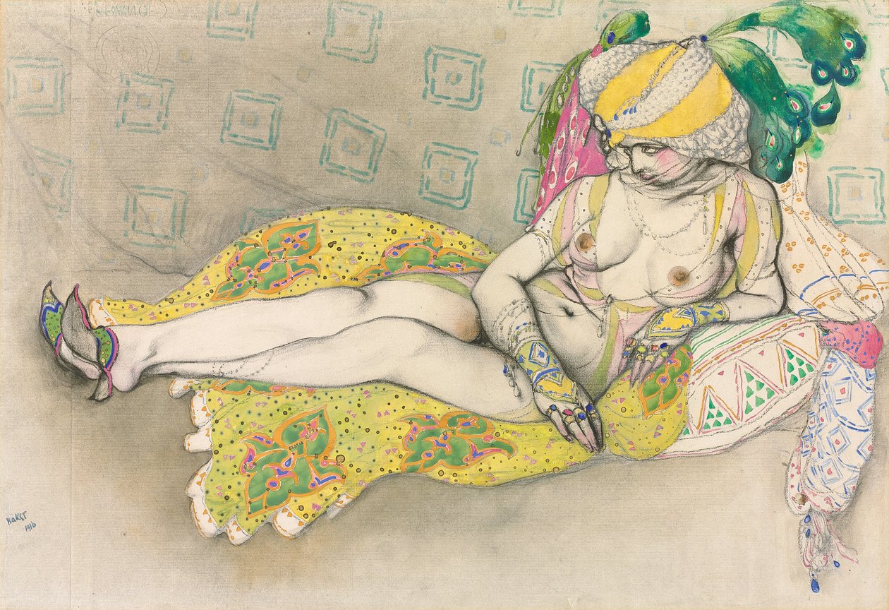 La Sultane Jaune - Leon Bakst