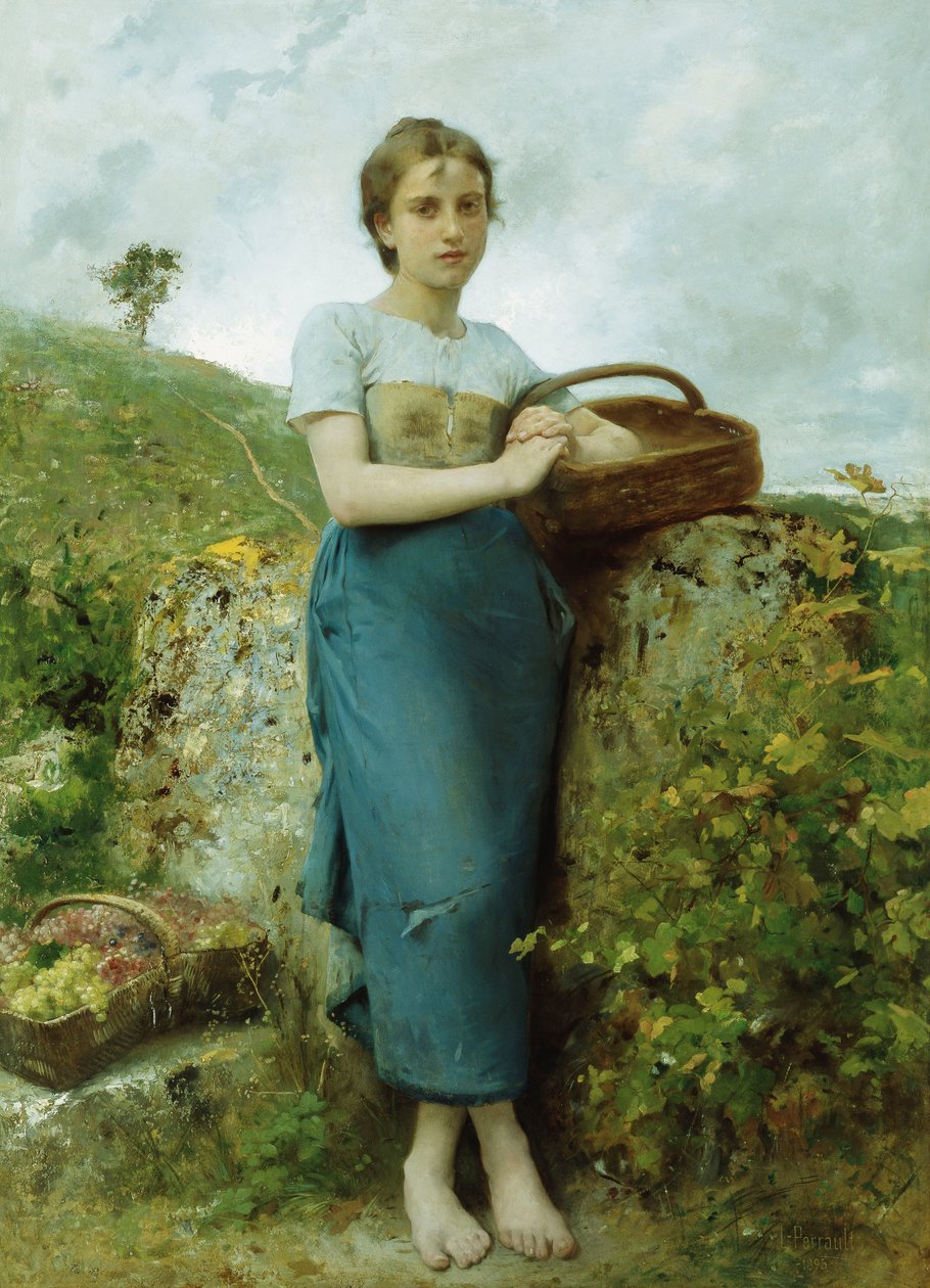 La vendangeuse, 1895 - Leon Bazile Perrault