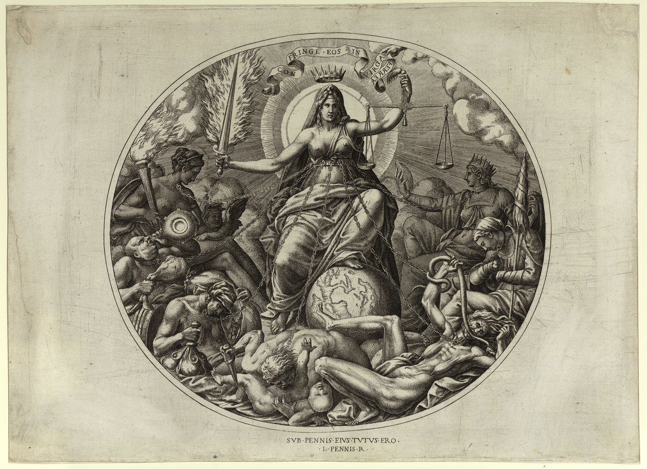 Justice, milieu du 16e siècle - Leon Davent