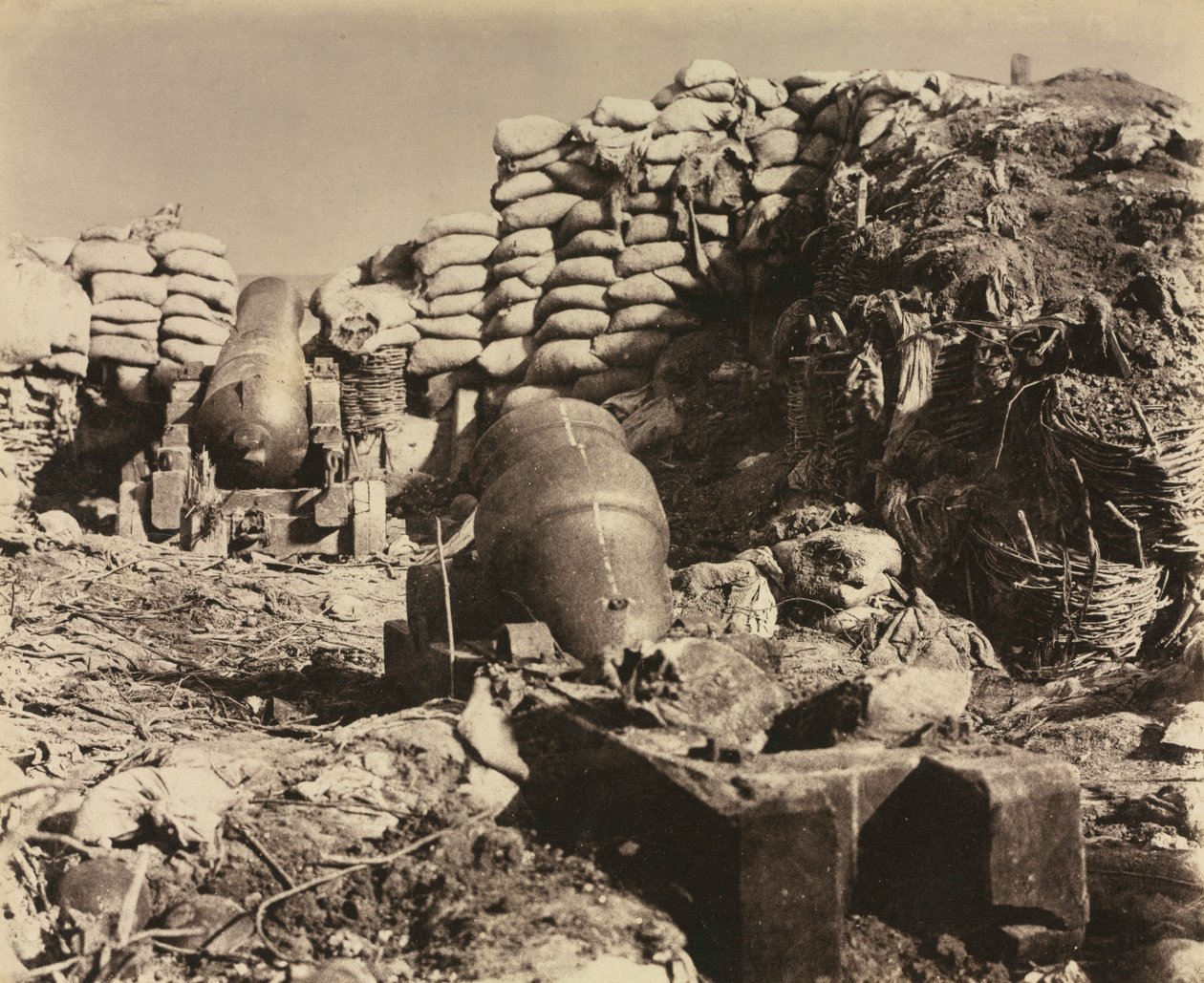 Batterie, Malakoff - Leon Eugéne Méhédin