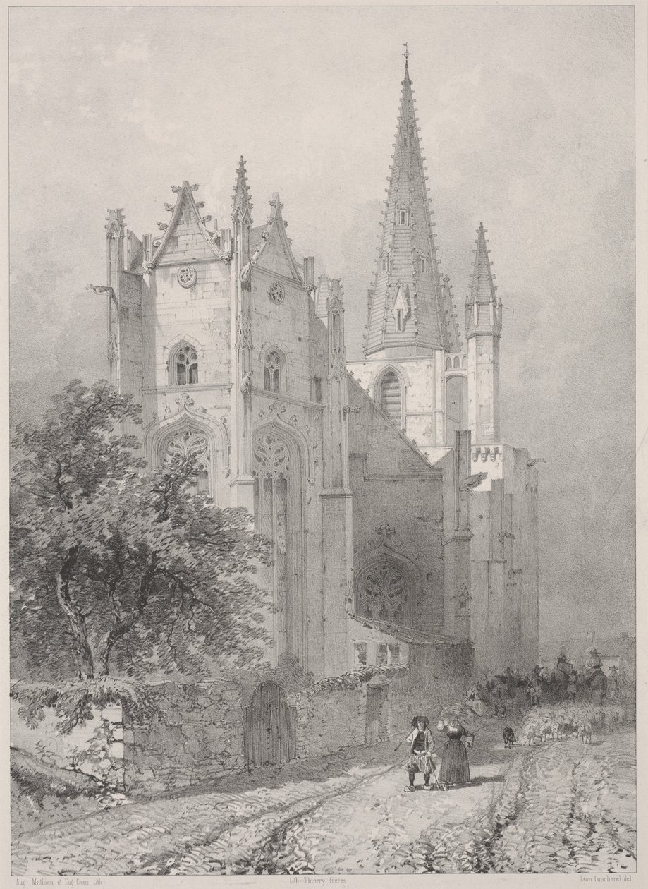 Église de Hennebont, Bretagne - Leon Gaucherel