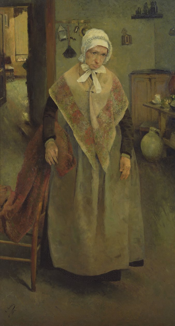 Le vieux serviteur, 1884 - Leon Henri Marie Frederic
