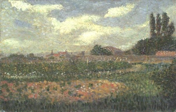 Paysage - Leon Pourtau