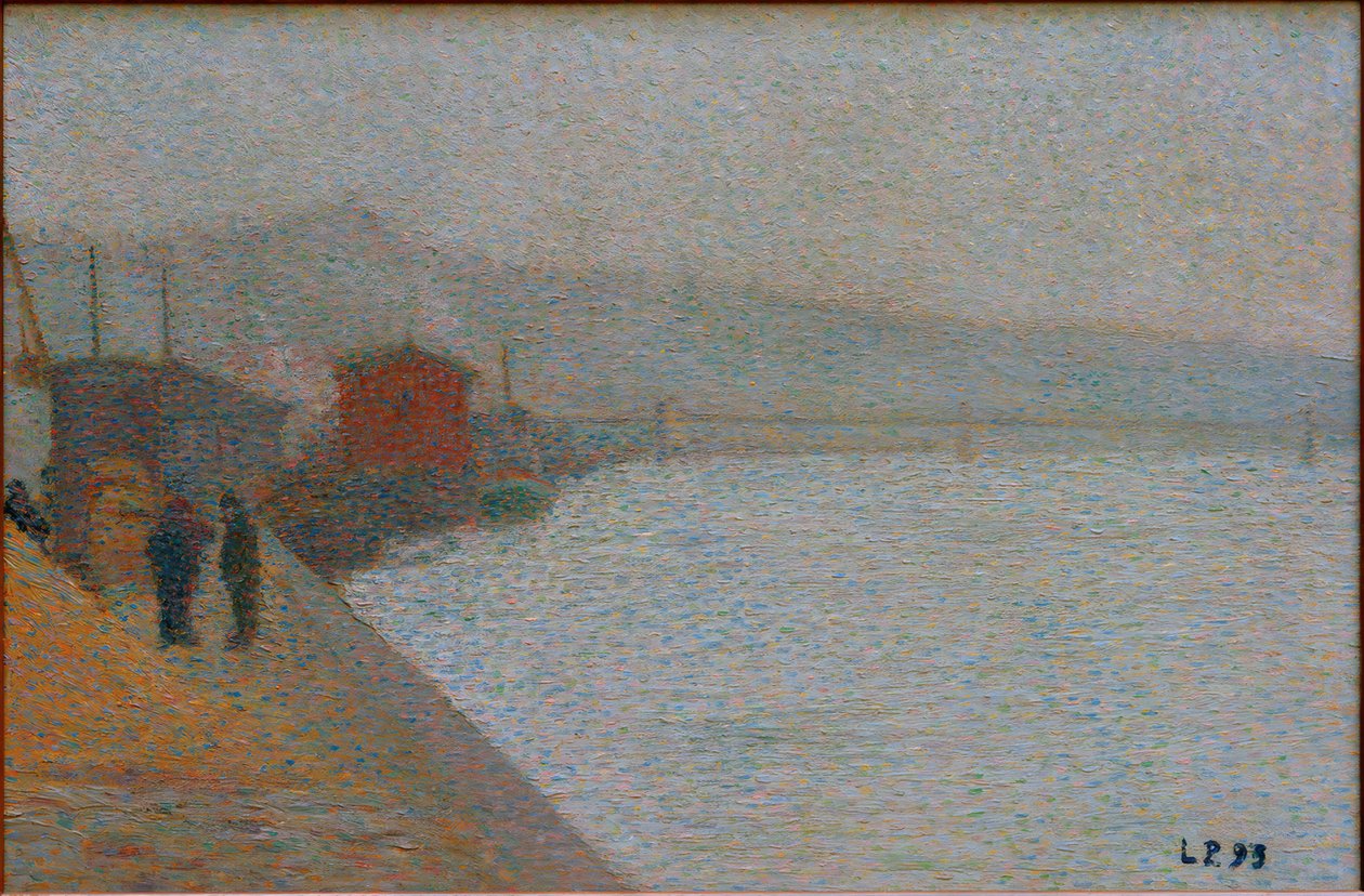 Les bords de Saône - Leon Pourtau