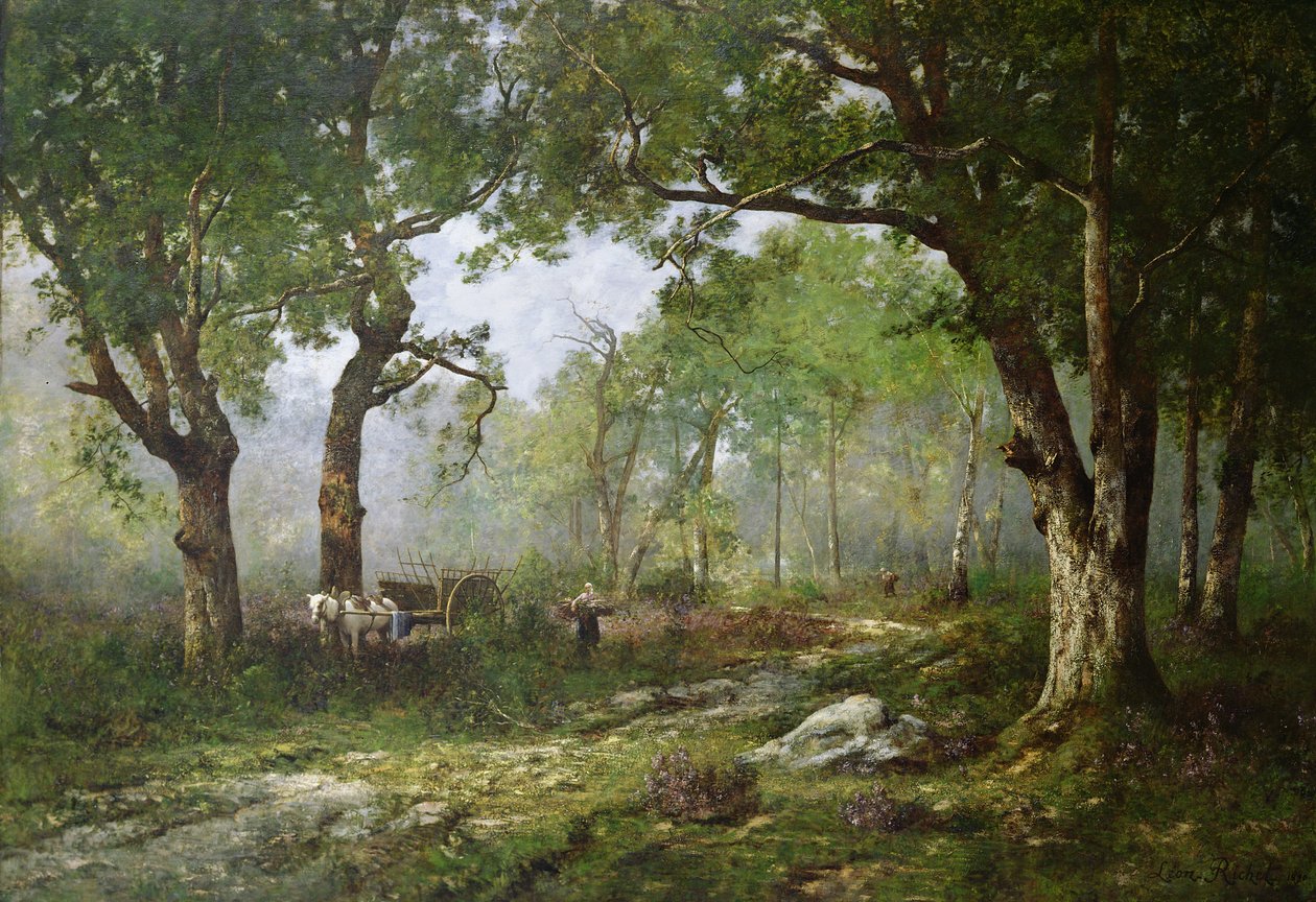 La Forêt de Fontainebleau - Leon Richet