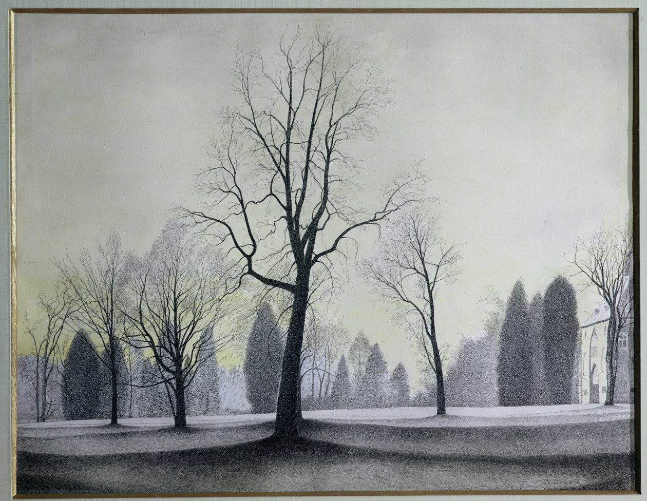 Le Parc, Arbres - Leon Spilliaert