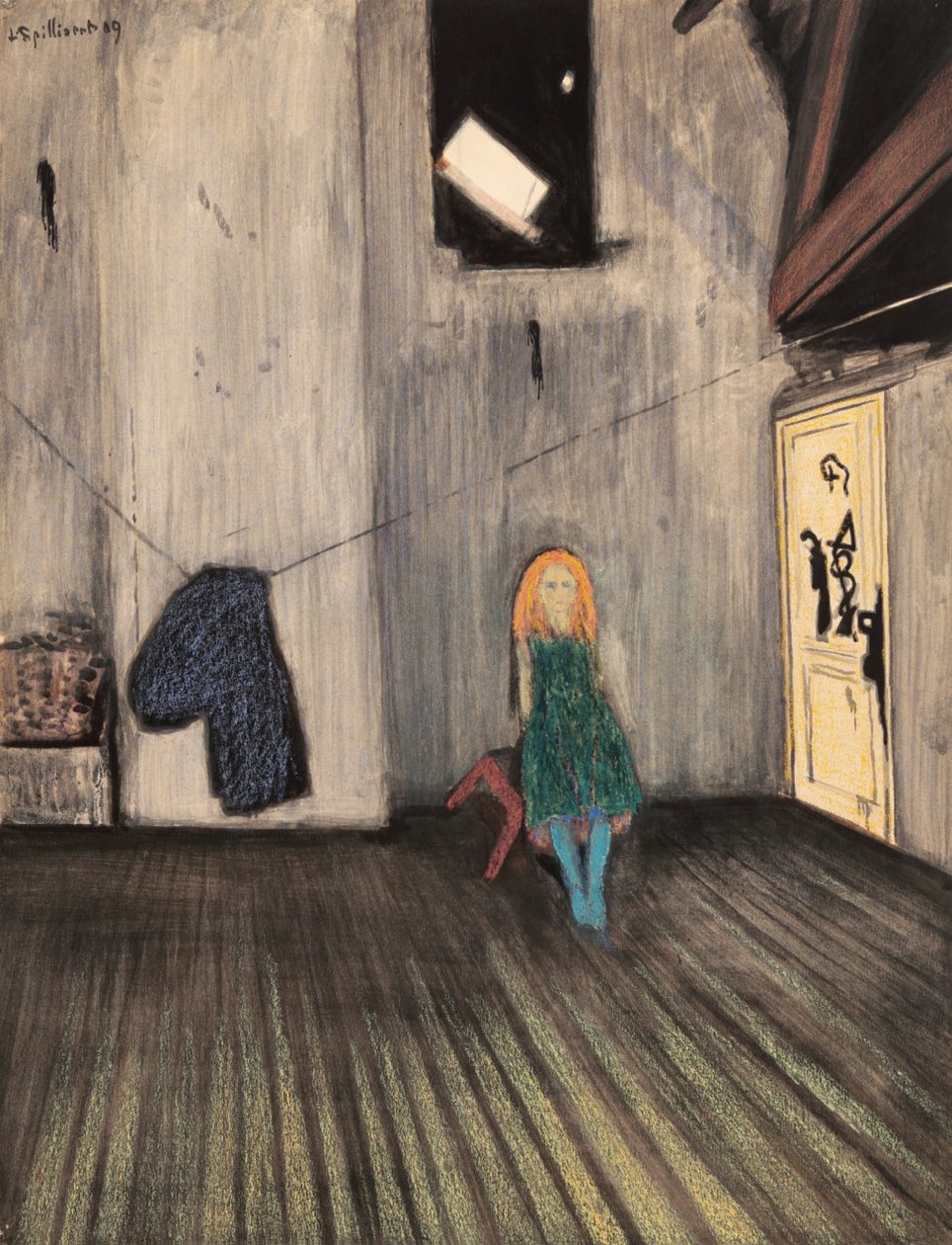 Toute seule, 1909 - Leon Spilliaert
