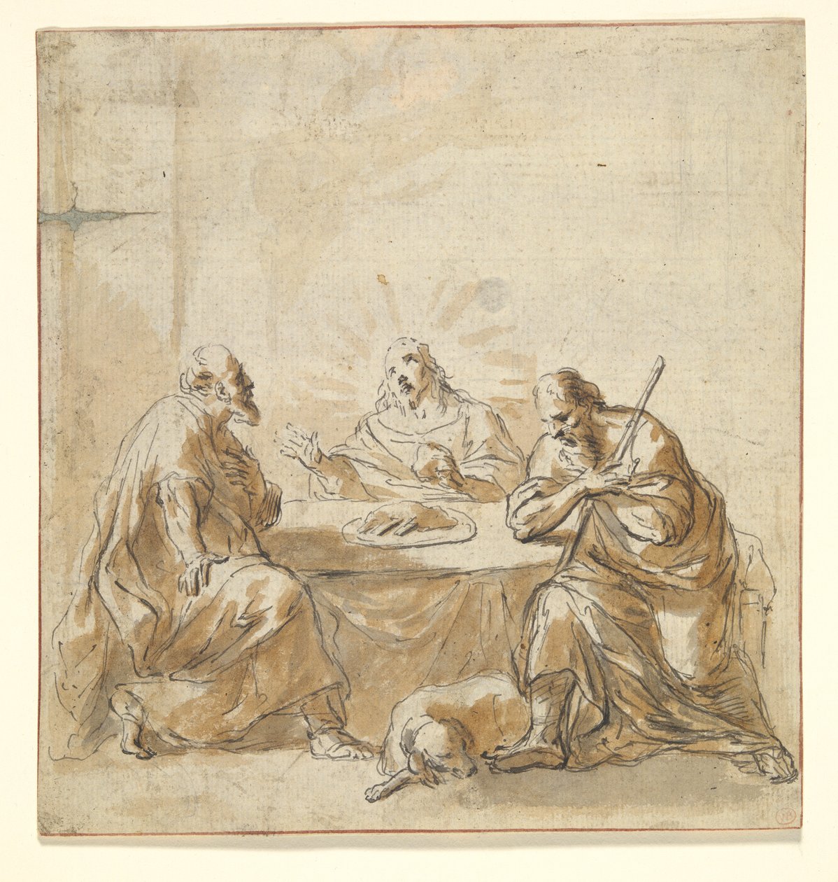 Souper à Emmaüs - Leonard Bramer