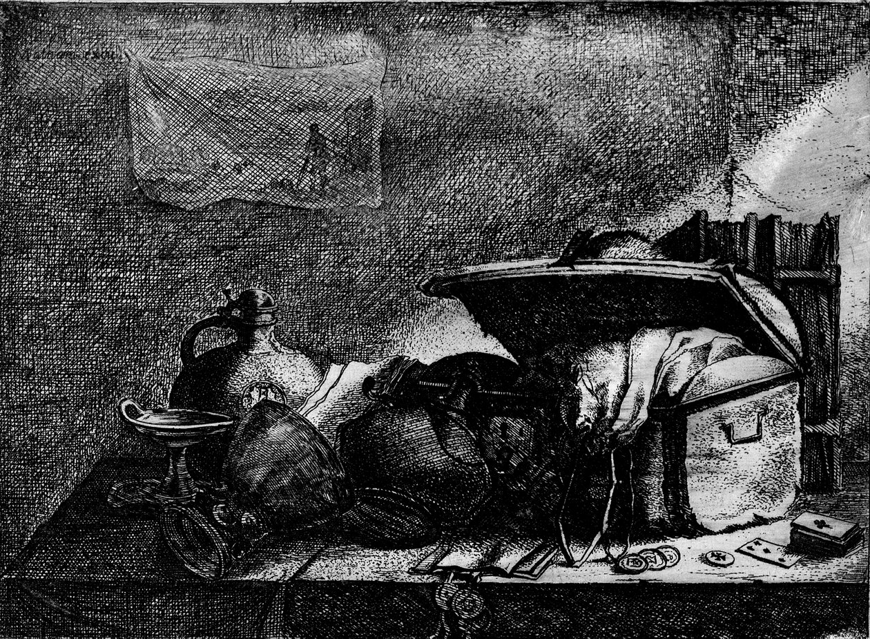 La boîte de voyage - Leonard Bramer