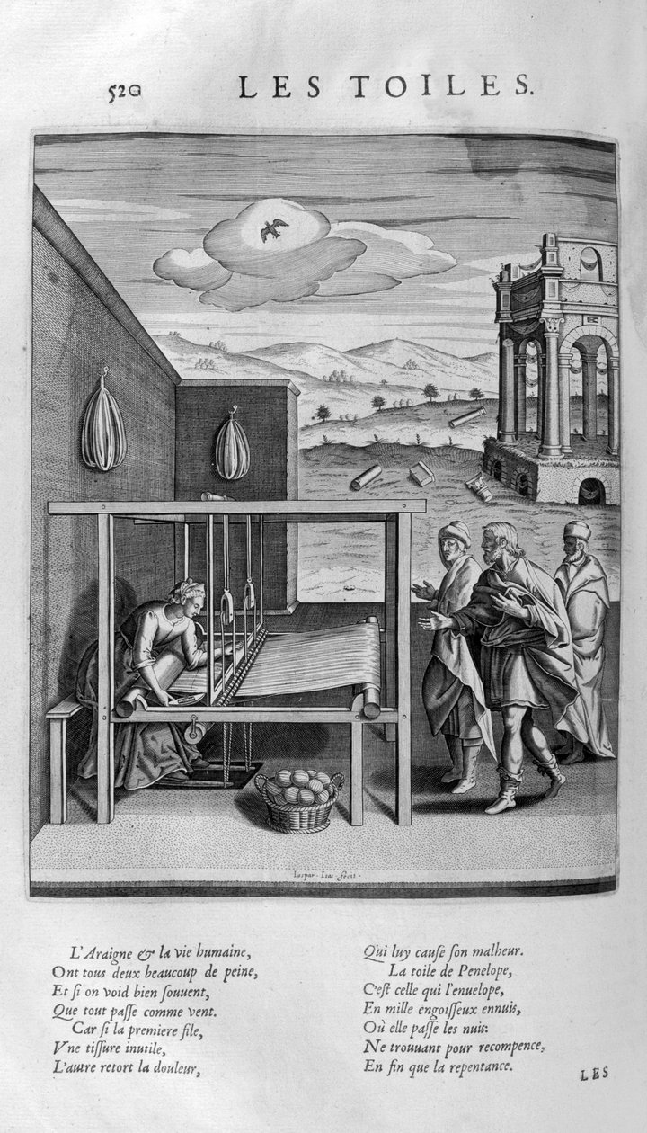 Les Toiles de Minerve, c.1615 - Leonard Gaultier